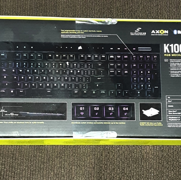 Corsair K100 Wireless Full Bluetooth Gaming Keyboard - Picture 6 of 7
